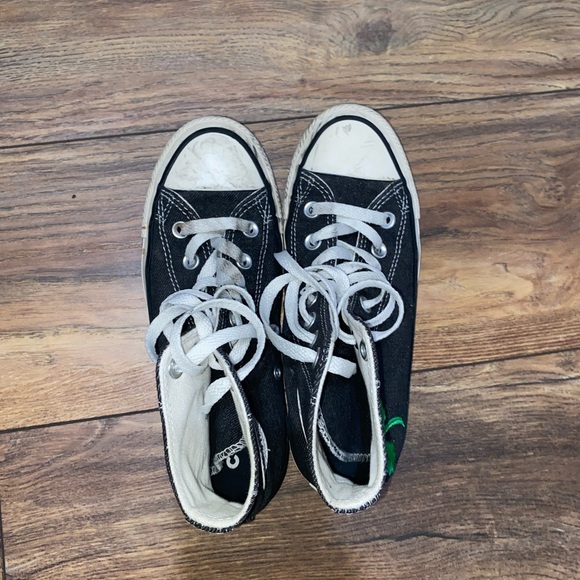 High Top Sunflower Converse - Picture 3 of 5